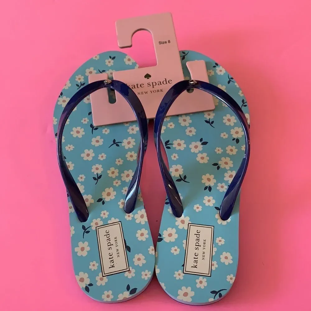 💙💙KATE SPADE slippers - Picture 2 of 5